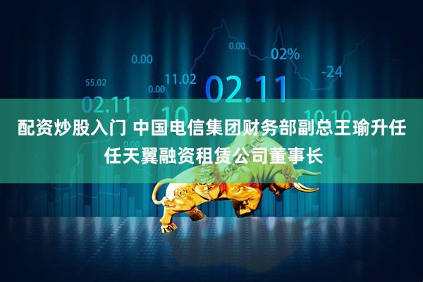配资炒股入门 中国电信集团财务部副总王瑜升任 任天翼融资租赁公司董事长