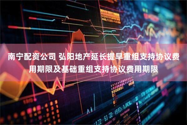 南宁配资公司 弘阳地产延长提早重组支持协议费用期限及基础重组支持协议费用期限